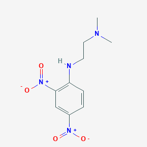 molecular formula C10H14N4O4 B8805877 N'-(2,4-dinitrophenyl)-N,N-dimethylethane-1,2-diamine CAS No. 4119-48-6