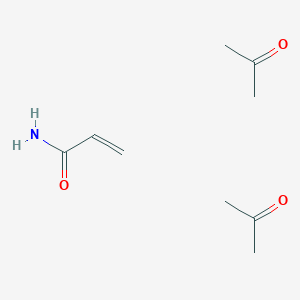 molecular formula C9H17NO3 B8805945 Acrylamide diacetone 