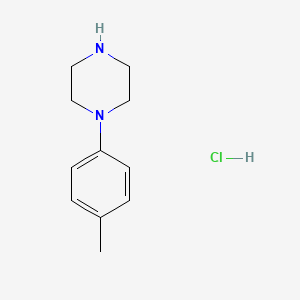 molecular formula C11H17ClN2 B8805999 1-(4-Methylphenyl)piperazine hydrochloride 