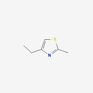 molecular formula C6H9NS B8806030 4-Ethyl-2-methylthiazole CAS No. 32272-48-3