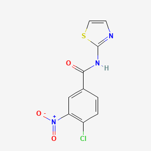 4-Chloro-3-nitro-N-thiazol-2-yl-benzamide