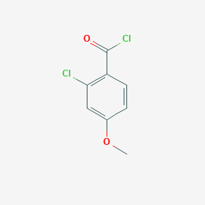 molecular formula C8H6Cl2O2 B8806163 2-Chloro-4-methoxybenzoyl chloride CAS No. 50424-99-2