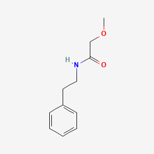 B8806192 2-methoxy-N-(2-phenylethyl)acetamide CAS No. 133611-77-5