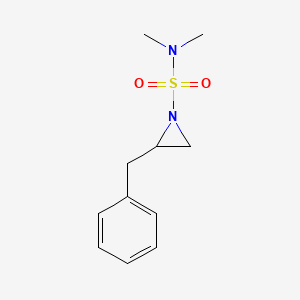 2-benzyl-N,N-dimethylaziridine-1-sulfonamide