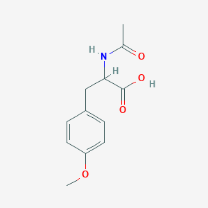 molecular formula C12H15NO4 B8806344 2-acetamido-3-(4-methoxyphenyl)propanoic Acid 