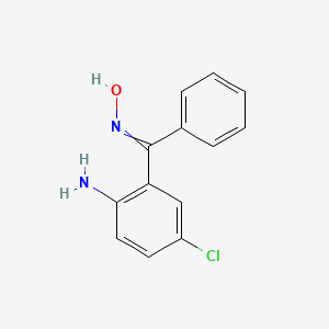 Methanone, (2-amino-5-chlorophenyl)phenyl-, oxime