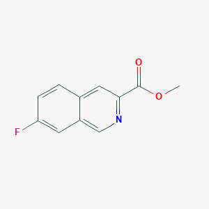 Methyl 7-fluoroisoquinoline-3-carboxylate