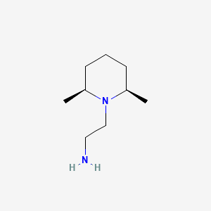 2-(cis-2,6-Dimethylpiperidin-1-yl)ethanamine