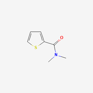 molecular formula C7H9NOS B8806692 2-Thiophenecarboxamide, N,N-dimethyl- CAS No. 30717-57-8