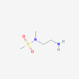 molecular formula C4H12N2O2S B8806834 N-(2-aminoethyl)-N-methylmethanesulfonamide 