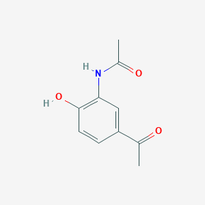 molecular formula C10H11NO3 B8806876 n-(5-Acetyl-2-hydroxyphenyl)acetamide CAS No. 74896-30-3