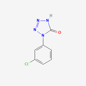 molecular formula C7H5ClN4O B8806950 1-(3-chlorophenyl)-1,4-dihydro-5H-tetrazol-5-one CAS No. 98377-36-7