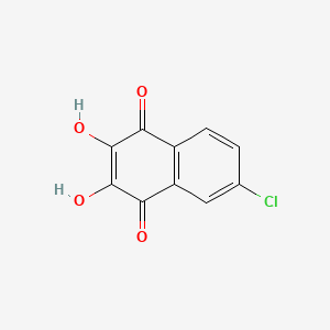 6-Chloro-2,3-dihydroxy-1,4-naphthoquinone