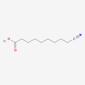 molecular formula C10H17NO2 B8807147 9-Cyanononanoic acid CAS No. 5810-19-5