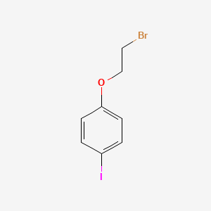 molecular formula C8H8BrIO B8807189 1-(2-Bromoethoxy)-4-iodobenzene CAS No. 54914-17-9