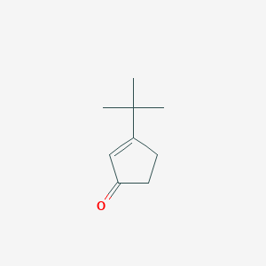 2-Cyclopenten-1-one, 3-(1,1-dimethylethyl)-