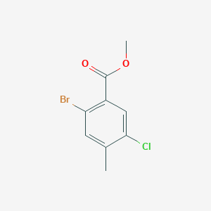Methyl 2-bromo-5-chloro-4-methylbenzoate