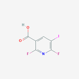 molecular formula C6H2F2INO2 B8807443 2,6-Difluoro-5-iodonicotinic acid 
