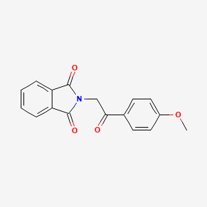 2-[2-(4-methoxyphenyl)-2-oxoethyl]-1H-isoindole-1,3(2H)-dione