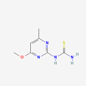 N-(4-Methoxy-6-methylpyrimidin-2-yl)thiourea