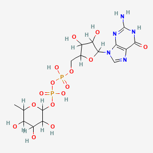 molecular formula C16H25N5O15P2 B8807643 GDP-fucose 