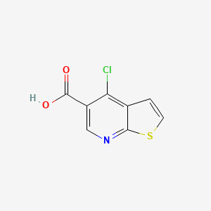 B8807713 4-Chlorothieno[2,3-B]pyridine-5-carboxylic acid CAS No. 700844-19-5