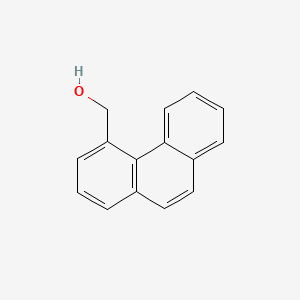molecular formula C15H12O B8807722 4-Phenanthrenemethanol CAS No. 22863-79-2