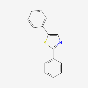 molecular formula C15H11NS B8808024 2,5-Diphenylthiazole CAS No. 3704-40-3