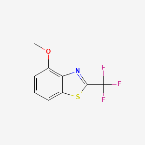 B8808034 4-Methoxy-2-(trifluoromethyl)benzo[d]thiazole CAS No. 354760-24-0