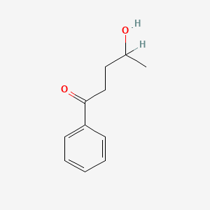 molecular formula C11H14O2 B8808044 4-Hydroxy-1-phenyl-1-pentanone CAS No. 27927-59-9