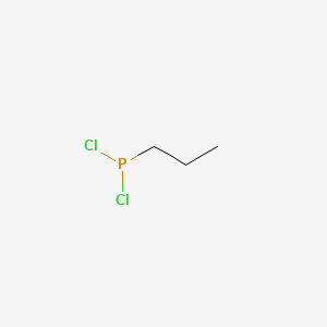 molecular formula C3H7Cl2P B8808059 n-Propyldichlorophosphine 