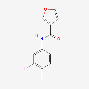 B8808160 N-(3-iodo-4-methylphenyl)-3-furamide CAS No. 623907-53-9