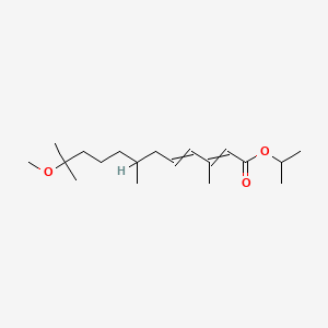 molecular formula C19H34O3 B8808338 (+)-Methoprene;(7S)-Methoprene;ZR 2458 
