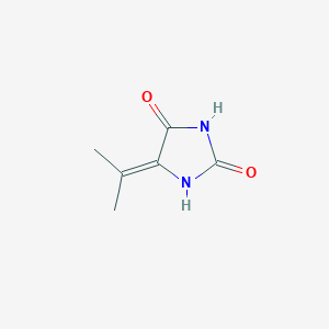 molecular formula C6H8N2O2 B8808496 5-Iso-propylidenehydantoin CAS No. 7526-77-4