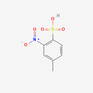molecular formula C7H7NO5S B8808641 3-Nitrotoluene-4-sulfonic acid CAS No. 65542-35-0