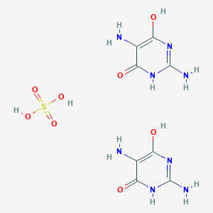 molecular formula C8H14N8O8S B8808913 2,5-Diamino-4,6-Dihydroxypyrimidi 