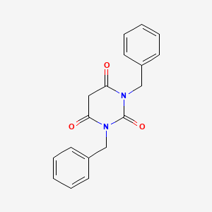 molecular formula C18H16N2O3 B8809026 1,3-Dibenzylbarbituric acid CAS No. 55427-33-3