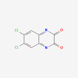 molecular formula C8H2Cl2N2O2 B8809070 6,7-Dichloroquinoxaline-2,3-dione CAS No. 146847-76-9