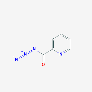 molecular formula C6H4N4O B8809101 Pyridine-2-carbonyl azide CAS No. 4013-71-2