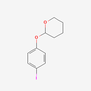 molecular formula C11H13IO2 B8809118 2-(4-Iodophenoxy)tetrahydro-2H-pyran CAS No. 99522-34-6