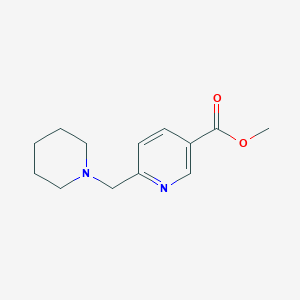 Methyl 6-(piperidin-1-ylmethyl)nicotinate