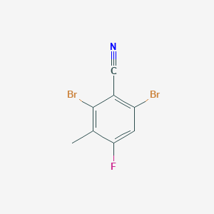 2,6-Dibromo-4-fluoro-3-methylbenzonitrile