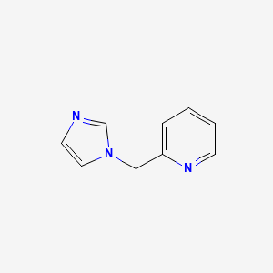 molecular formula C9H9N3 B8809170 2-(1H-imidazol-1-ylmethyl)pyridine CAS No. 62154-62-5