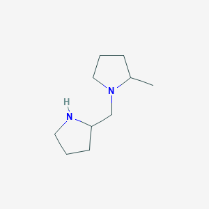 molecular formula C10H20N2 B8809212 2-Methyl-1-pyrrolidin-2-ylmethyl-pyrrolidine 