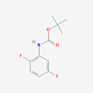 molecular formula C11H13F2NO2 B8809225 (2,5-Difluoro-phenyl)-carbamic acid tert-butyl ester 