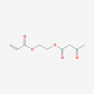 molecular formula C9H12O5 B8809361 2-(Acryloyloxy)ethyl acetoacetate 