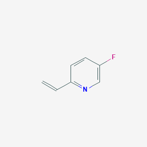 molecular formula C7H6FN B8809387 5-Fluoro-2-vinylpyridine CAS No. 869108-71-4