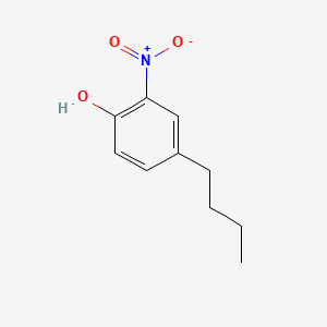 molecular formula C10H13NO3 B8809436 4-Butyl-2-nitrophenol CAS No. 52899-59-9