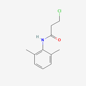 molecular formula C11H14ClNO B8809453 3-chloro-N-(2,6-dimethylphenyl)propanamide CAS No. 18085-76-2
