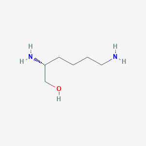 molecular formula C6H16N2O B8809571 (R)-2,6-Diaminohexan-1-ol 